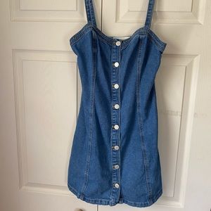 Pacsun Denim Button Up Dress